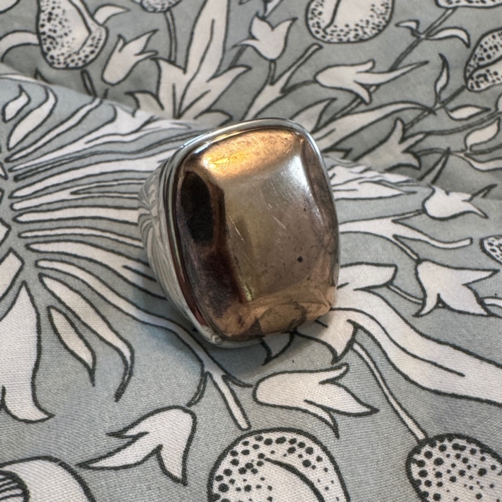 Silpada Sterling Two-Tone Ring